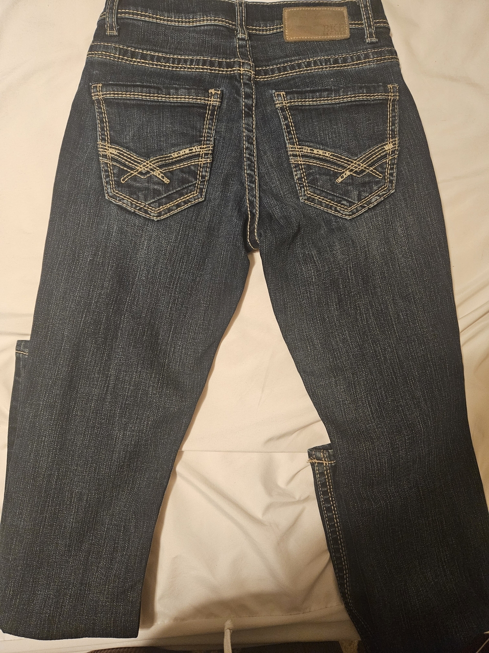 NWOT! BKE Women's ALEC Dark Blue Straight Leg Jeans